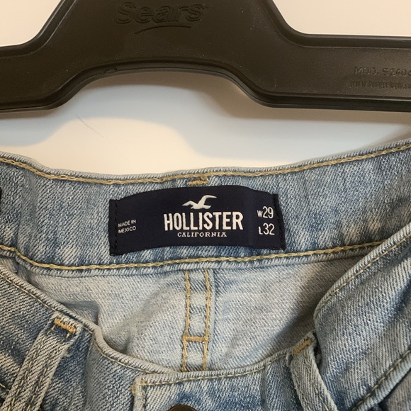 Hollister men skinny jeans, light wash, size 29/32 - Picture 2 of 4